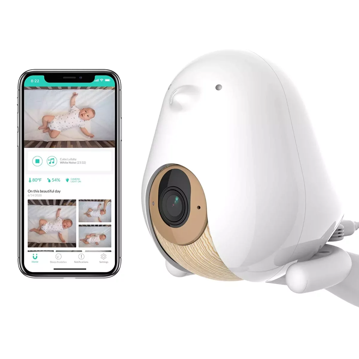 Babyphone Cubo AI et son application